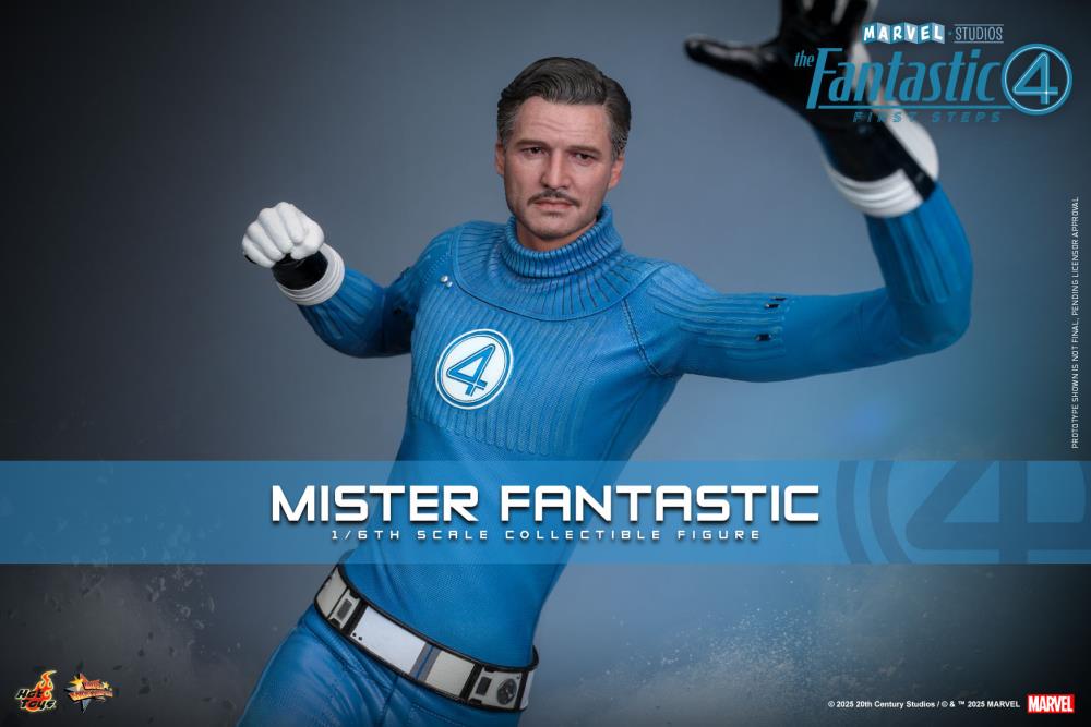 The Fantastic Four: First Steps MMS821 Mister Fantastic 1/6th Scale Collectible Figure Gallery Image 3