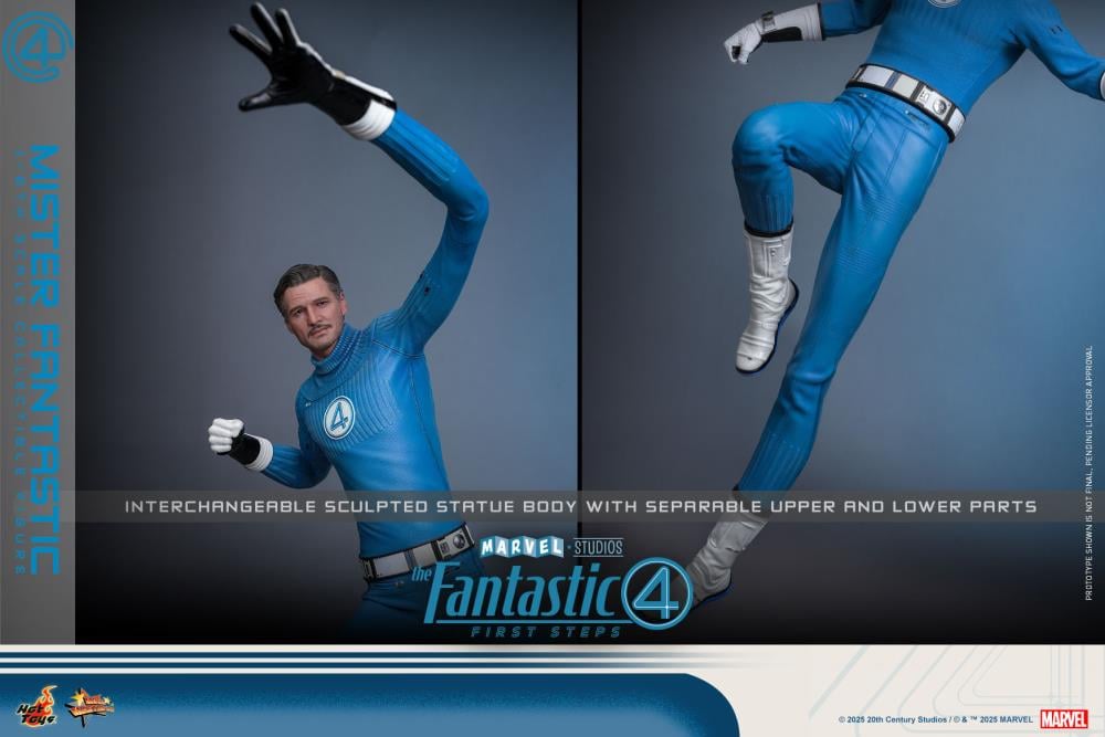 The Fantastic Four: First Steps MMS821 Mister Fantastic 1/6th Scale Collectible Figure Gallery Image 17