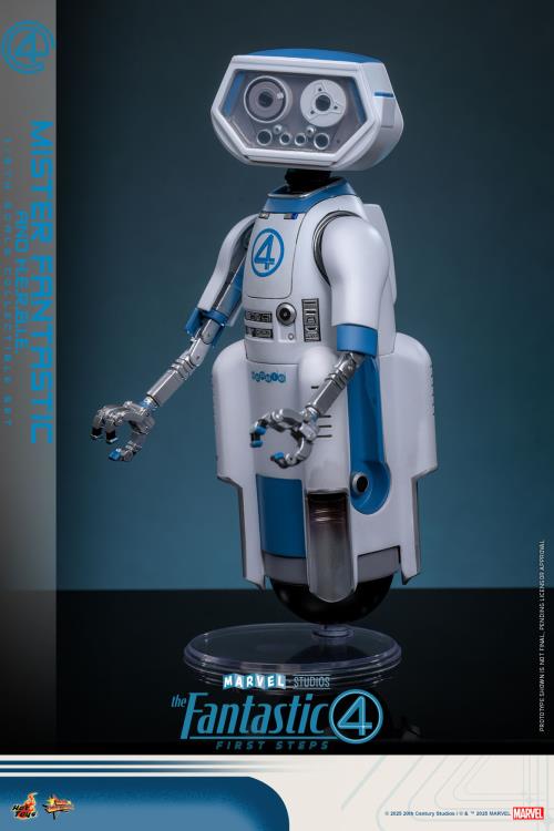The Fantastic Four: First Steps MMS822 Mister Fantastic and H.E.R.B.I.E. 1/6th Scale Collectible Figure Set Gallery Image 8