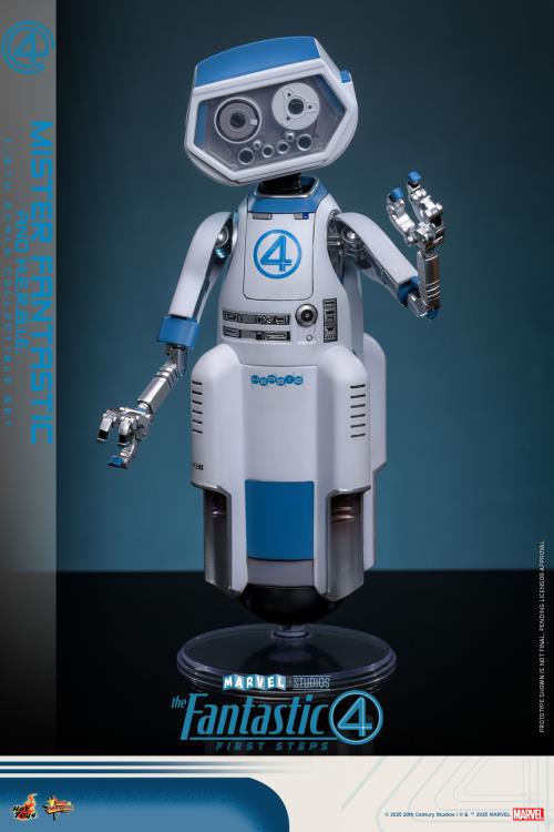 The Fantastic Four: First Steps MMS822 Mister Fantastic and H.E.R.B.I.E. 1/6th Scale Collectible Figure Set Gallery Image 7