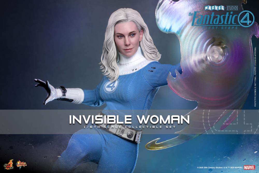 The Fantastic Four: First Steps MMS Invisible Woman 1/6th Scale Collectible Figure Gallery Image 3