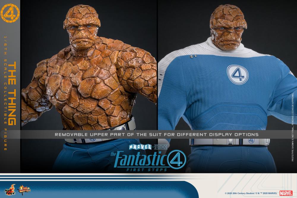 The Fantastic Four: First Steps MMS813 The Thing 1/6th Scale Collectible Figure Gallery Image 15