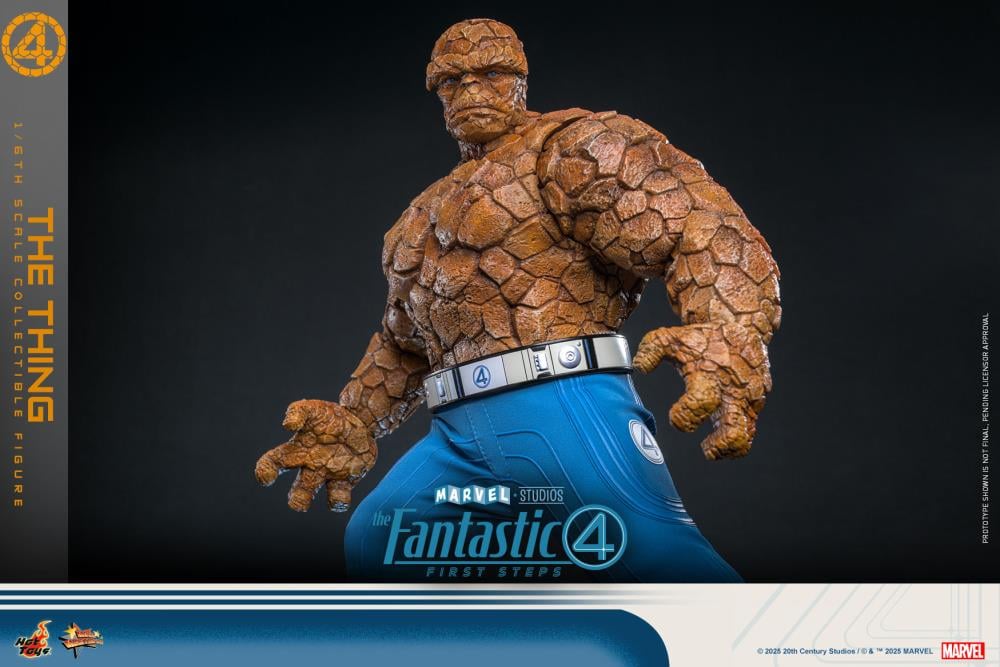 The Fantastic Four: First Steps MMS813 The Thing 1/6th Scale Collectible Figure Gallery Image 11