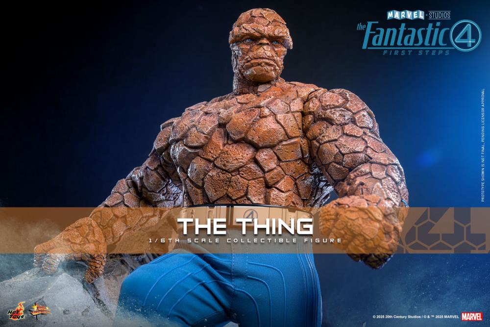 The Fantastic Four: First Steps MMS813 The Thing 1/6th Scale Collectible Figure Gallery Image 3