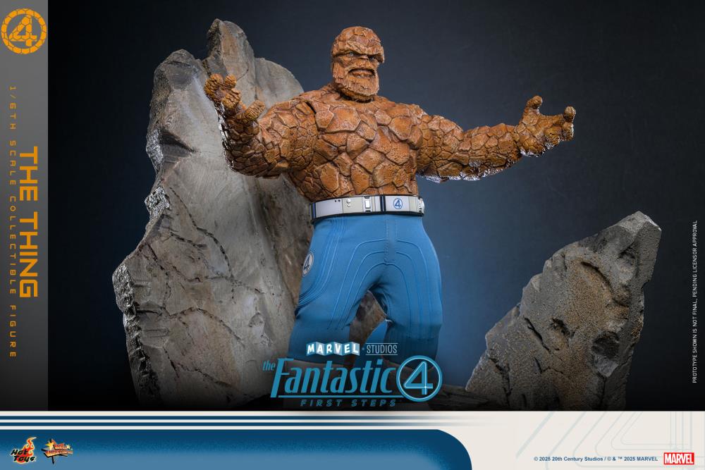 The Fantastic Four: First Steps MMS813 The Thing 1/6th Scale Collectible Figure Gallery Image 10
