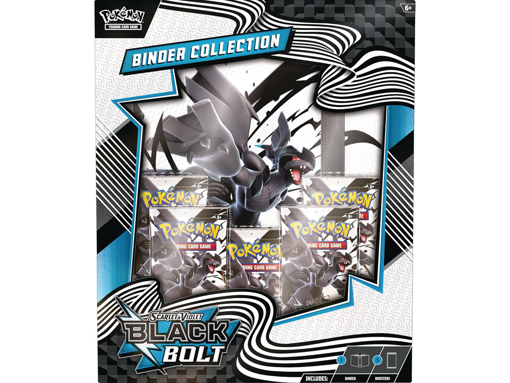 Pokemon Trading Card Game: Scarlet & Violet - Black Bolt Binder Collection Gallery Image 1