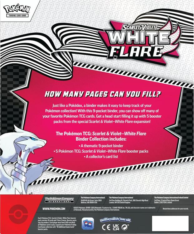 Pokemon Trading Card Game: Scarlet & Violet - White Flare Binder Collection Gallery Image 4