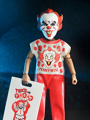Ben Cooper Costume Kids Collection Pennywise Costume 6" Clothed Action Figure Gallery Image 2
