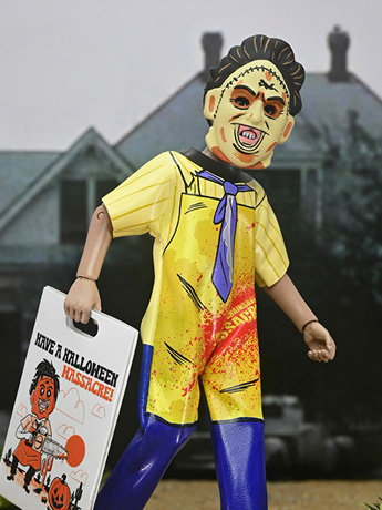 Ben Cooper Costume Kids Collection Leatherface Costume 6" Clothed Action Figure Gallery Image 2