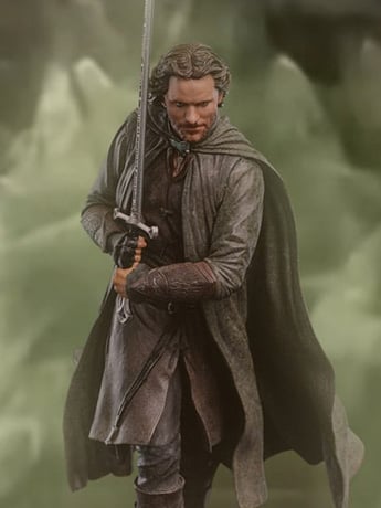 The Lord of the Rings Aragorn Miniature Statue Gallery Image 2
