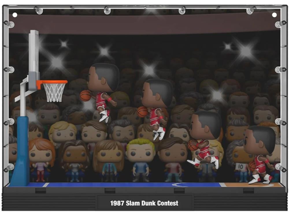 funko pop マイケル・ジョーダン　1987ダンクコンテスト Chicago Bulls Pop! Moment #209 Deluxe Michael Jordan (1987 Dunk