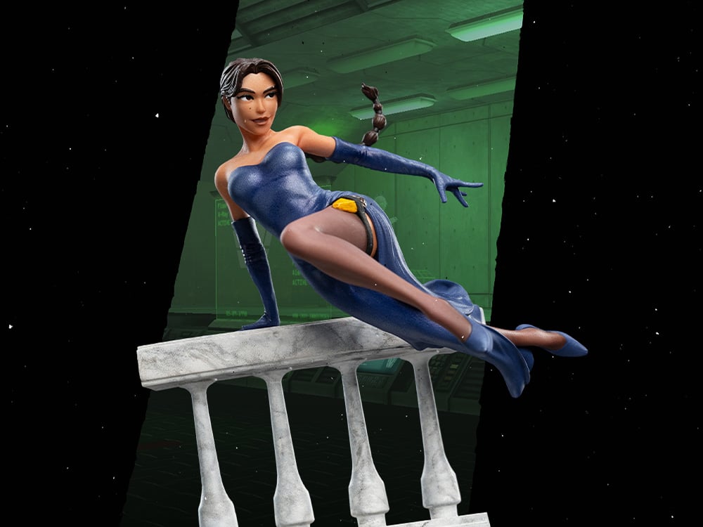Tomb Raiders: Chronicles A Deal at the Opera Lara Croft Miniature Statue Gallery Image 1
