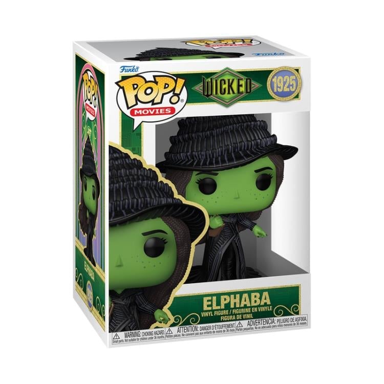 Wicked: For Good Pop! Movies #1925 Elphaba with Grimmerie Gallery Image 4