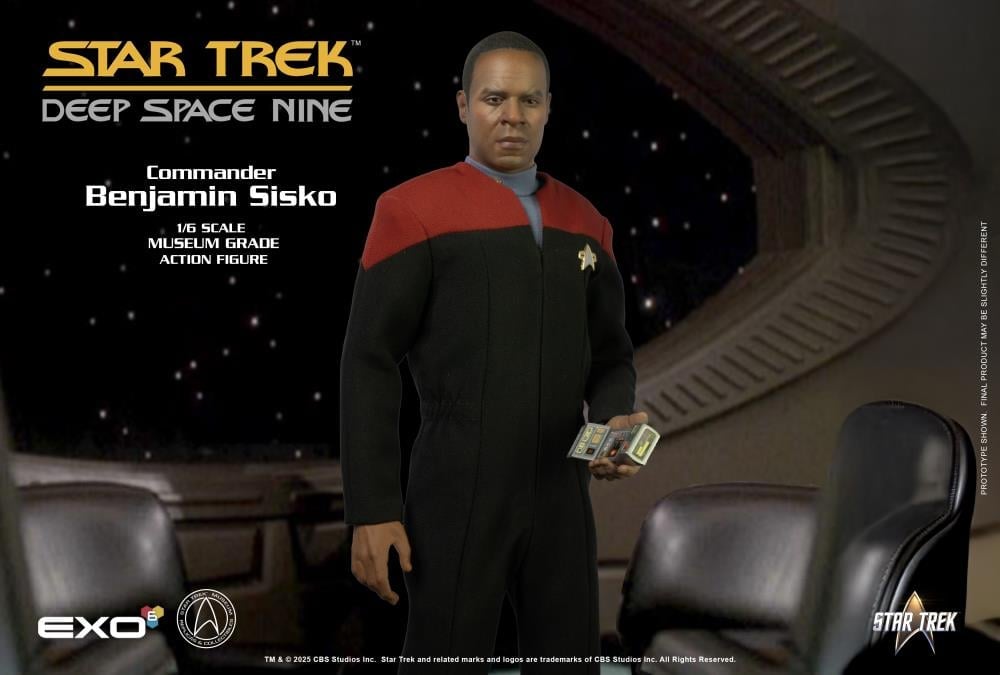 Star Trek: Deep Space Nine Commander Benjamin Sisko (Season 1-3 Ver.) 1/6 Scale Figure Gallery Image 6