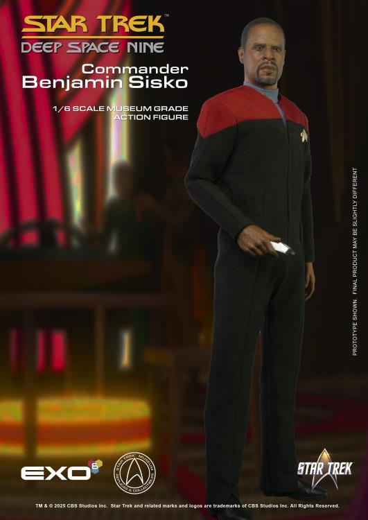 Star Trek: Deep Space Nine Commander Benjamin Sisko (Season 1-3 Ver.) 1/6 Scale Figure Gallery Image 7