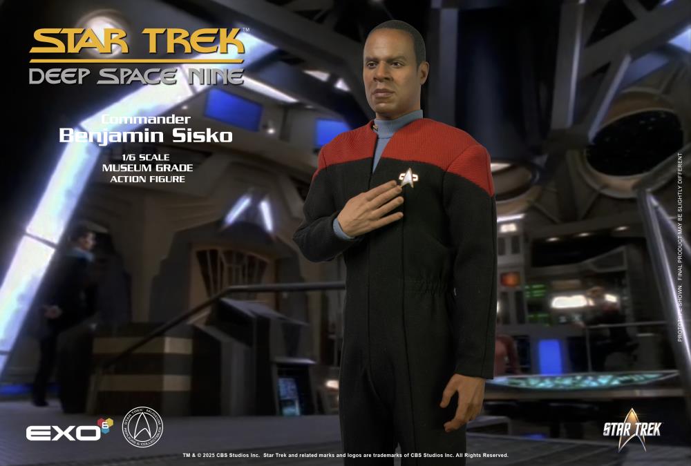 Star Trek: Deep Space Nine Commander Benjamin Sisko (Season 1-3 Ver.) 1/6 Scale Figure Gallery Image 8