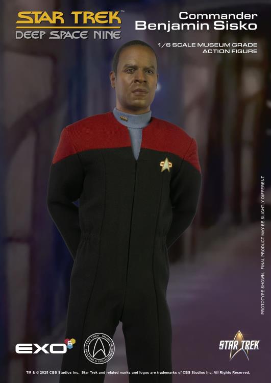 Star Trek: Deep Space Nine Commander Benjamin Sisko (Season 1-3 Ver.) 1/6 Scale Figure Gallery Image 10