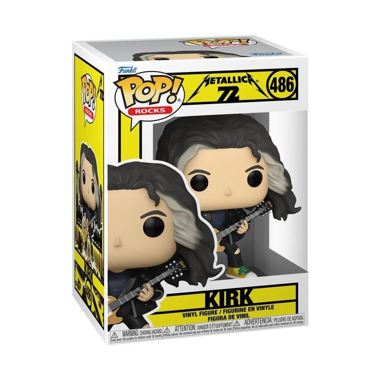 Metallica Pop! Rocks #486 Kirk Hammett (72 Seasons)