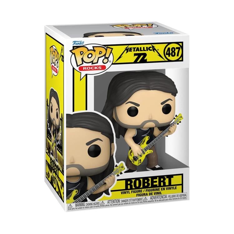 Metallica Pop! Rocks #487 Robert Trujillo (72 Seasons) Gallery Image 4