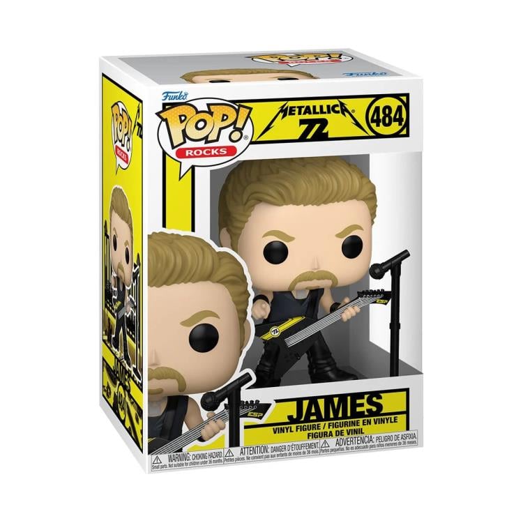 Metallica Pop! Rocks #484 James Hetfield (72 Seasons) Gallery Image 4