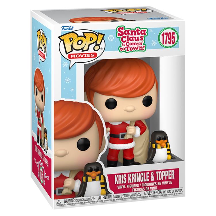 Santa Claus is Comin' to Town Pop! #1795 Kris Kringle with Topper Gallery Image 3