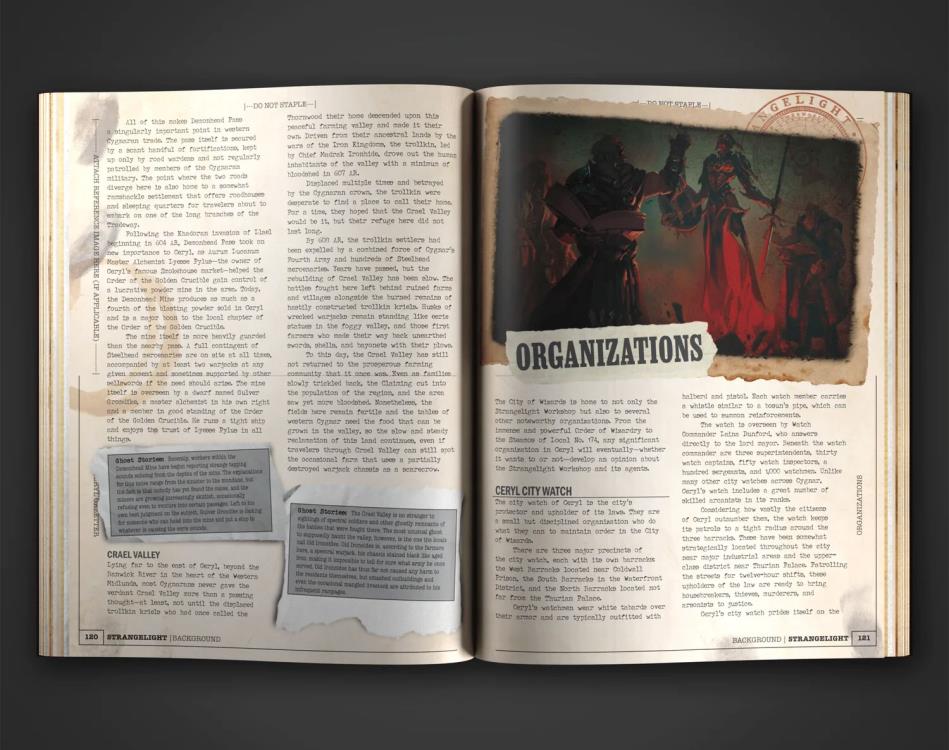 Iron Kingdoms: Strangelight Workshop Core Book Gallery Image 3