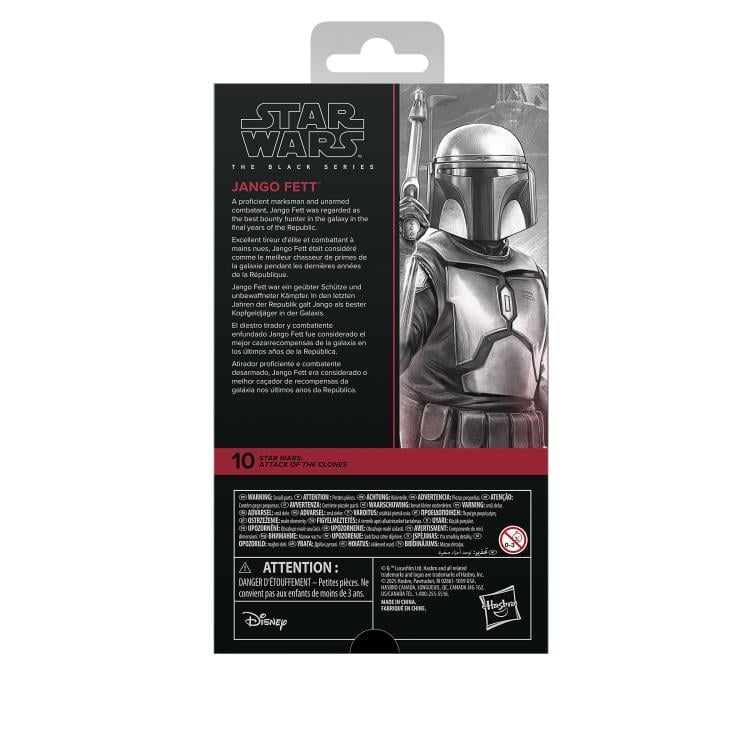 Star Wars: The Black Series Jango Fett (Attack of the Clones) Action Figure Gallery Image 17