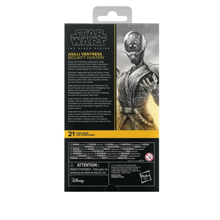 Star Wars: The Black Series Asajj Ventress (Bounty Hunter) (The