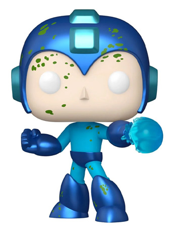 Funko Fusion Pop! Games #1097 Mega Man (Chase) Gallery Image 2