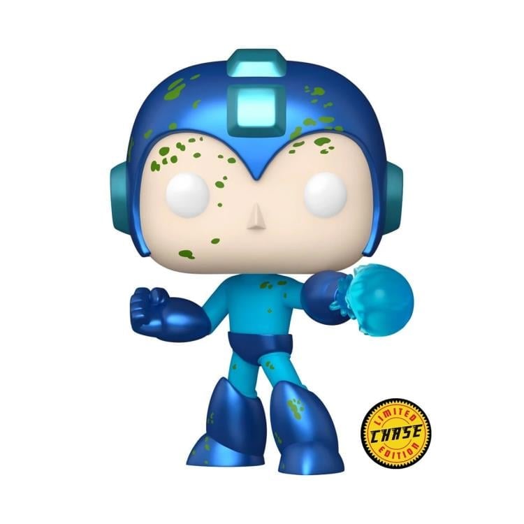 Funko Fusion Pop! Games #1097 Mega Man (Chase) Gallery Image 3