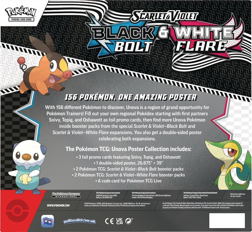 Pokemon Trading Card Game: Scarlet & Violet - Unova Poster Collection Gallery Image 3