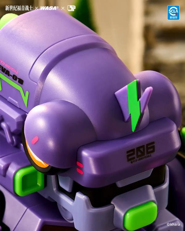 Evangelion x WASA Super Train Combined Robot EVA206 Series Box of 4 Random Figures Gallery Image 15