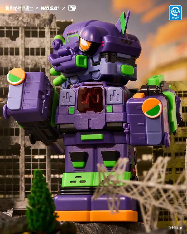 Evangelion x WASA Super Train Combined Robot EVA206 Series Box of