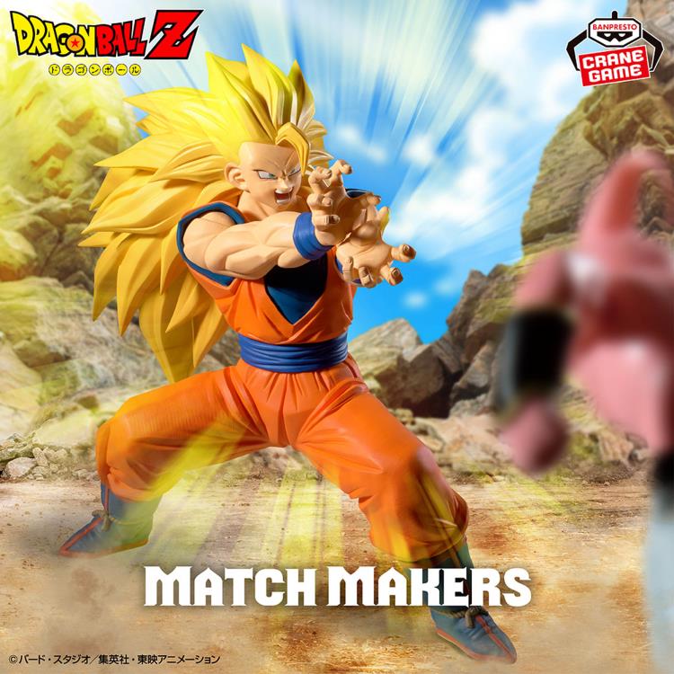 Dragon Ball Z Match Makers Super Saiyan 3 Goku (Vs. Kid Buu) Figure Gallery Image 3