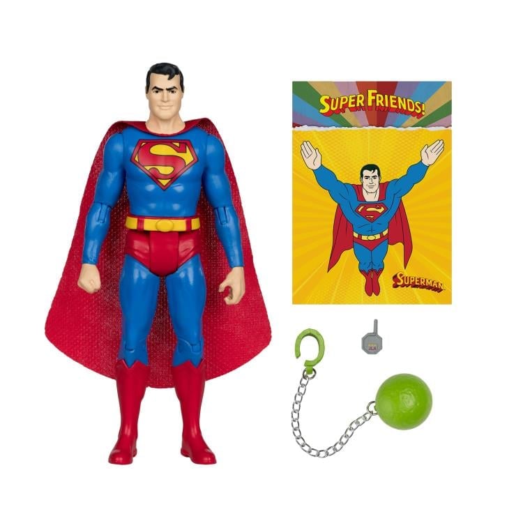 Super Friends DC Retro Superman Action Figure Gallery Image 7