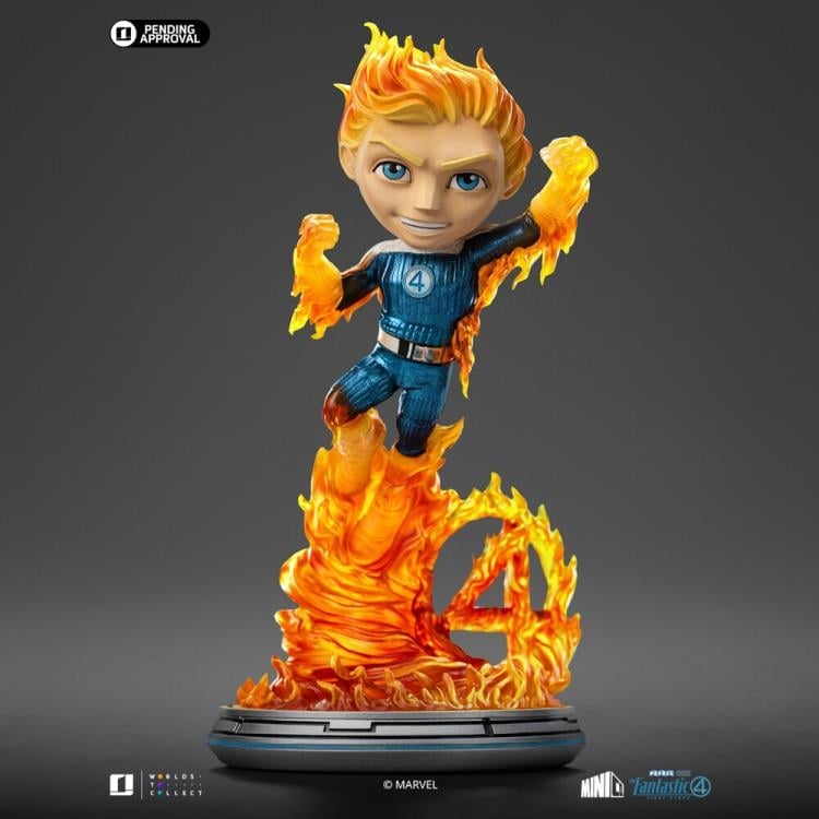 Fantastic Four: First Steps MiniCo The Fantastic Four (Metallic Ver.) Exclusive Four-Pack Gallery Image 4