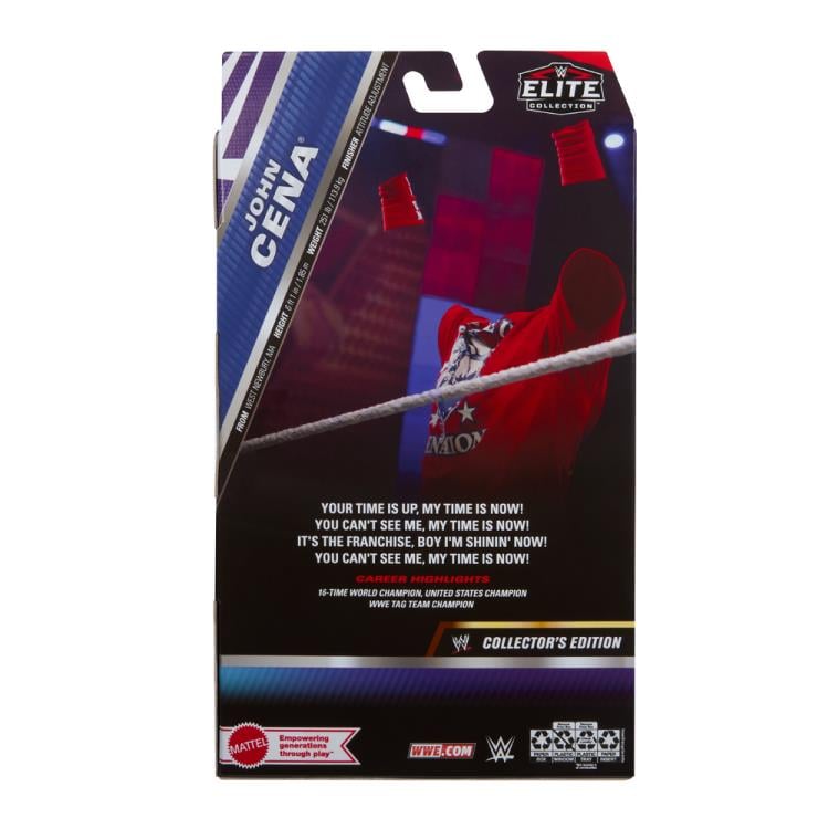 WWE Elite Collection Series John Cena (Invisible) Action Figure Gallery Image 9