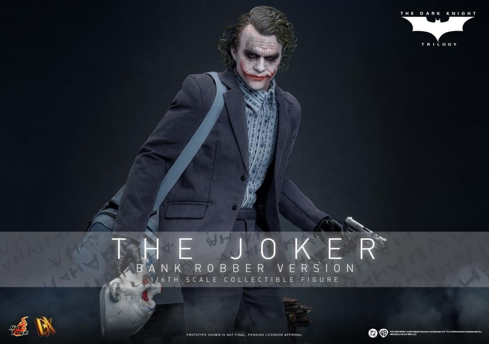 The Dark Knight DX50 The Joker (Bank Robber Ver.) 1/6th Scale Collectible Figure Gallery Image 3