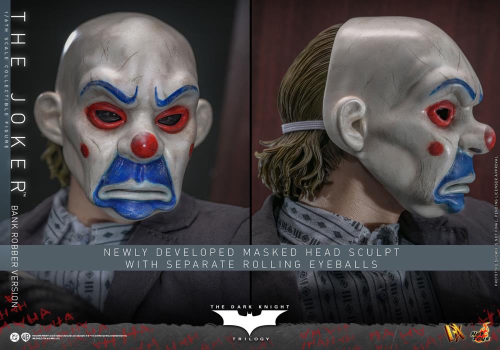 The Dark Knight DX50 The Joker (Bank Robber Ver.) 1/6th Scale Collectible Figure Gallery Image 20