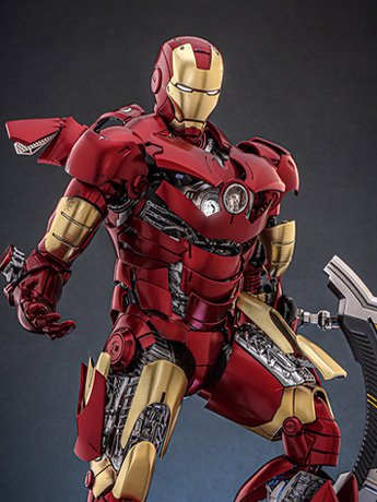 FIGURINE IRON MAN armure MARK III - ALTAYA - PIECES EPAULE GAUCHE - N
