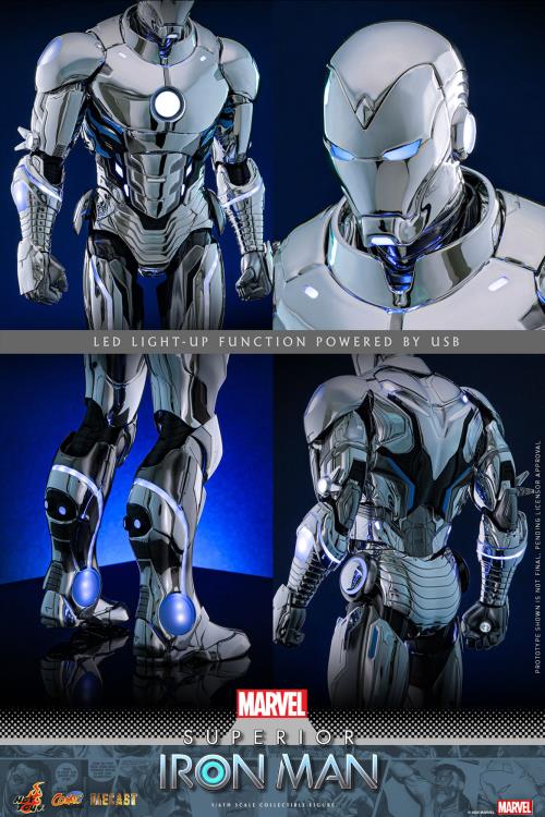 Marvel CMS026 Superior Iron Man 1/6th Scale Collectible Figure Gallery Image 18