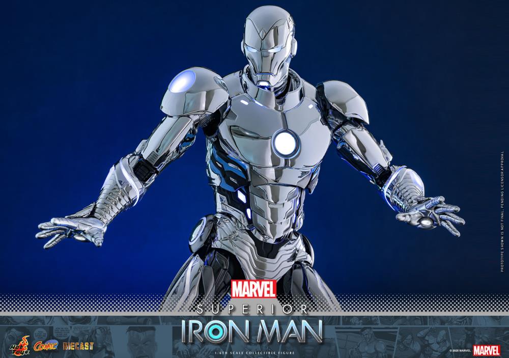 Marvel CMS026 Superior Iron Man 1/6th Scale Collectible Figure Gallery Image 15