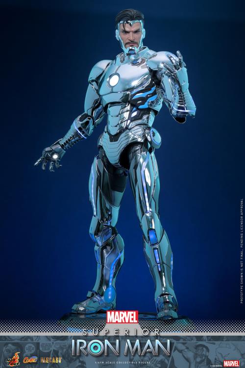 Marvel CMS026 Superior Iron Man 1/6th Scale Collectible Figure Gallery Image 7