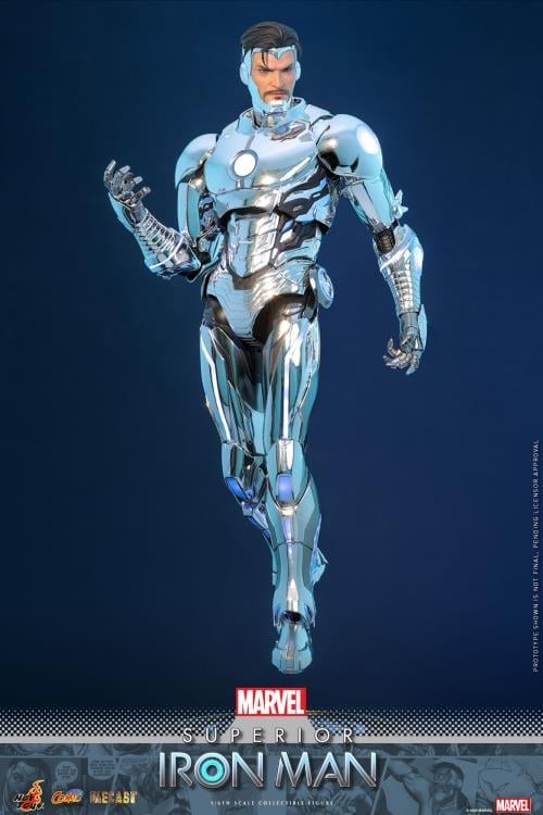 Marvel CMS026 Superior Iron Man 1/6th Scale Collectible Figure Gallery Image 3