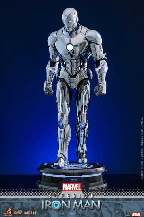 Marvel CMS026 Superior Iron Man 1/6th Scale Collectible Figure Gallery Image 9