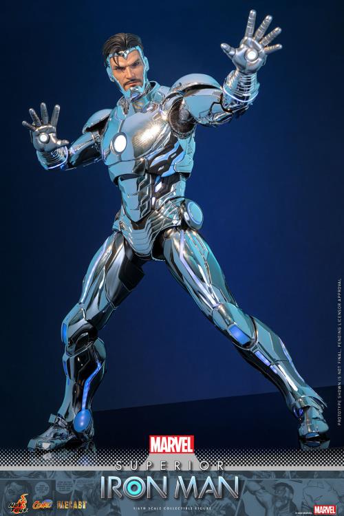 Marvel CMS026 Superior Iron Man 1/6th Scale Collectible Figure Gallery Image 4