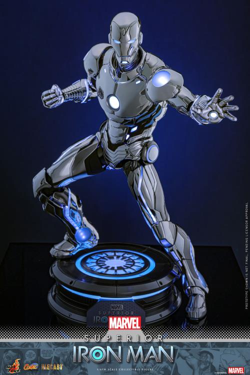 Marvel CMS026 Superior Iron Man 1/6th Scale Collectible Figure Gallery Image 10