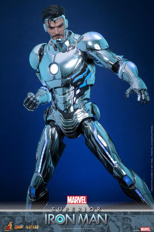 Marvel CMS026 Superior Iron Man 1/6th Scale Collectible Figure Gallery Image 5