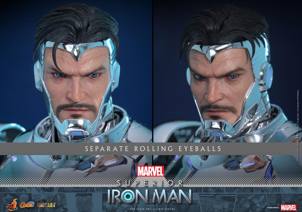 Marvel CMS026 Superior Iron Man 1/6th Scale Collectible Figure Gallery Image 19