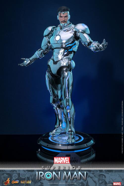 Marvel CMS026 Superior Iron Man 1/6th Scale Collectible Figure Gallery Image 8